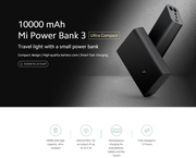 10000mAh Mi Power Bank 3 Ultra Compact