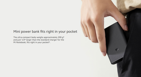 10000mAh Mi Power Bank 3 Ultra Compact