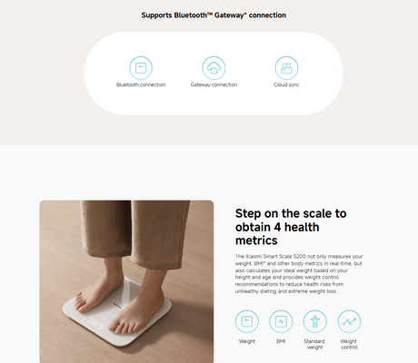 Xiaomi Smart Scale S200 White