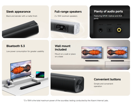 Xiaomi Soundbar 2.0ch