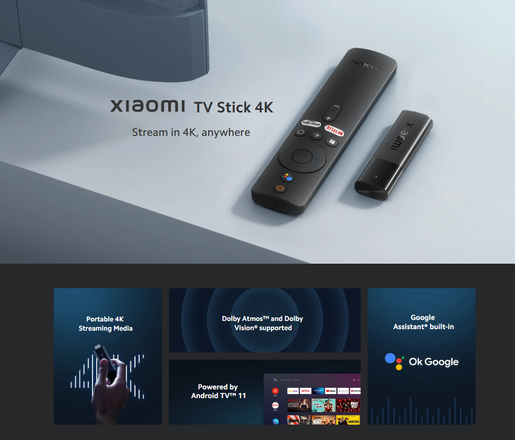 Xiaomi TV Stick 4K-US