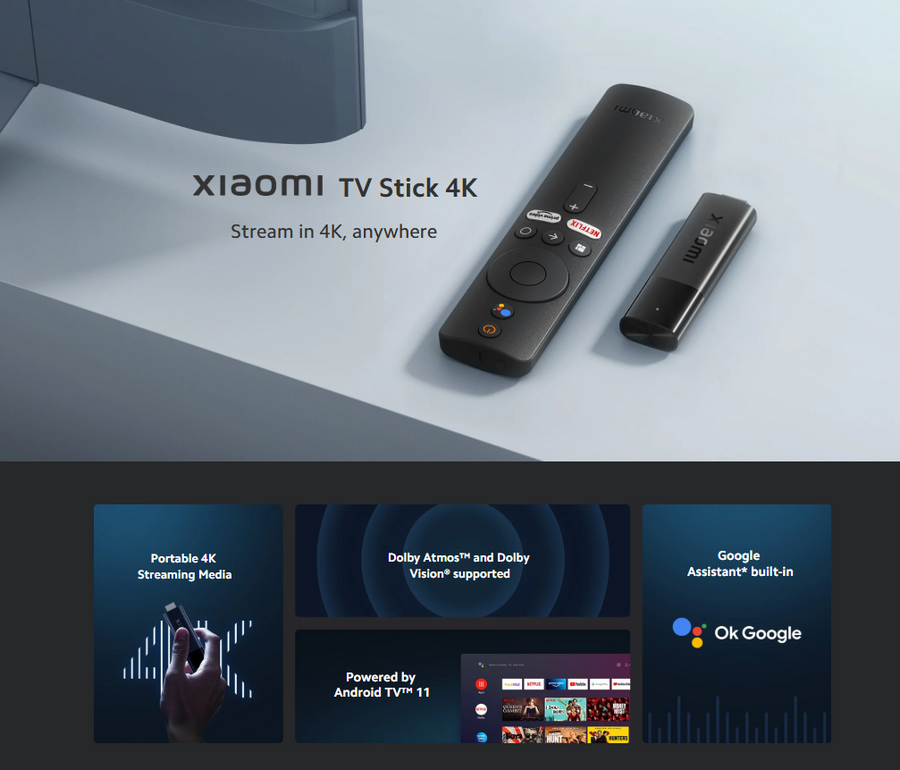 Xiaomi TV Stick 4K-US