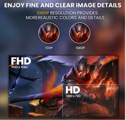 CRUA 27 inch Flat Gaming Monitor