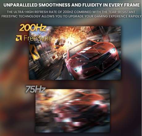 CRUA 27 inch Flat Gaming Monitor