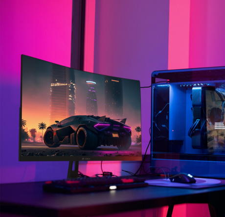 CRUA 27 inch Flat Gaming Monitor