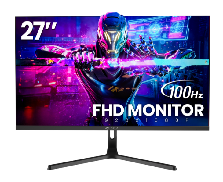CRUA 27 inch Flat Monitor, 100HZ