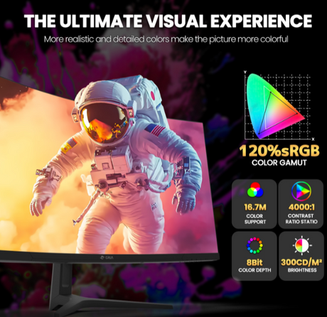 CRUA 34 Inch Curved Gaming Monitor